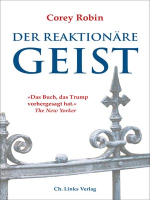 cover image of Der reaktionäre Geist